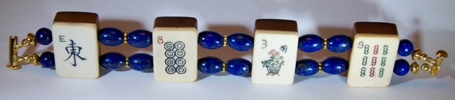 Blue Lapis Stone beads (Oblong)